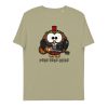 unisex organic cotton t shirt sage front 62d805a8df053