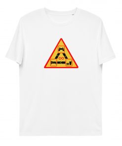 unisex organic cotton t shirt white front 62c1872b056f7