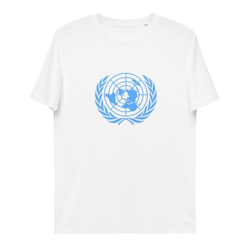 unisex organic cotton t shirt white front 62d81c2336a7c