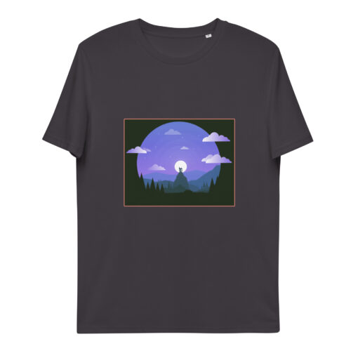 Look Out Tower - Unisex organic cotton t-shirt - Image 8