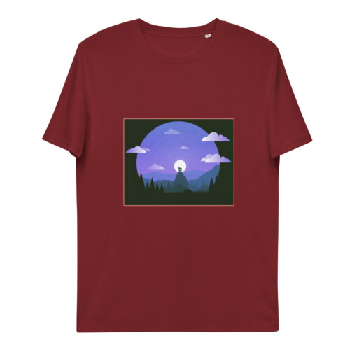 Look Out Tower - Unisex organic cotton t-shirt - Image 6