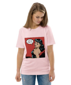 unisex organic cotton t shirt cotton pink front 2 65f454035fea3