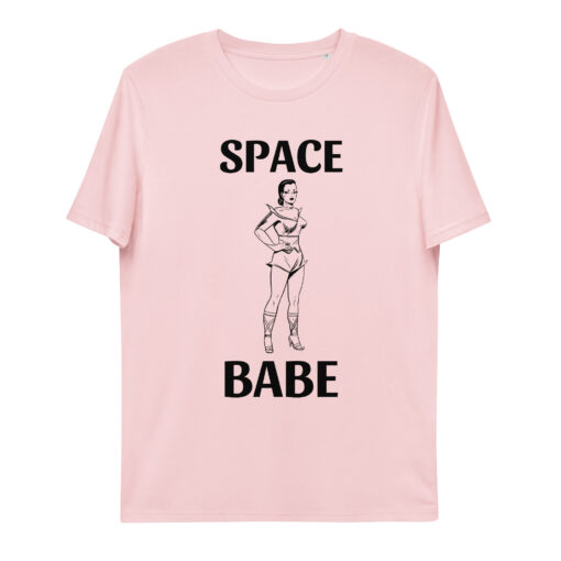 unisex organic cotton t shirt cotton pink front 65f39d4b98538