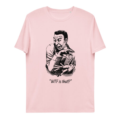 unisex organic cotton t shirt cotton pink front 65f8580a53ffb
