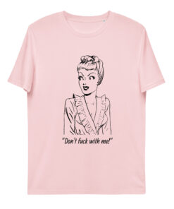 unisex organic cotton t shirt cotton pink front 65f86f6229a3a