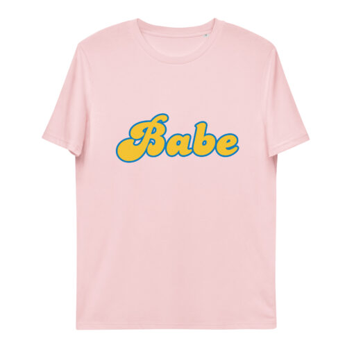 unisex organic cotton t shirt cotton pink front 65f8d8b0f073b