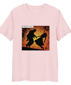 unisex organic cotton t shirt cotton pink front 65fb8305ab3cf