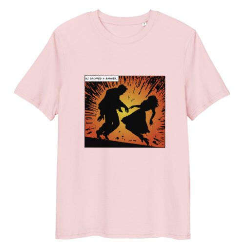 unisex organic cotton t shirt cotton pink front 65fb8305ab3cf