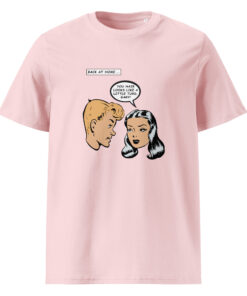 unisex organic cotton t shirt cotton pink front 65fc3ea28bc1c