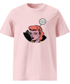 unisex organic cotton t shirt cotton pink front 65fc3f677a530