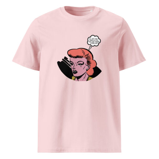 unisex organic cotton t shirt cotton pink front 65fc3f677a530