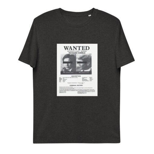 unisex organic cotton t shirt dark heather grey front 65f1c4f39b168
