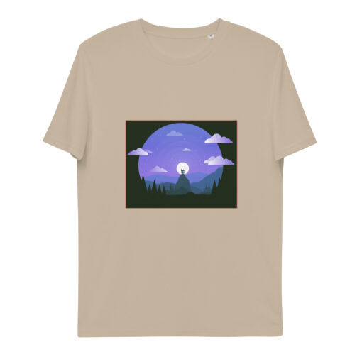 Look Out Tower - Unisex organic cotton t-shirt - Image 11