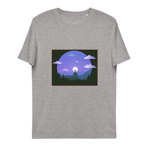 Look Out Tower - Unisex organic cotton t-shirt - Image 12