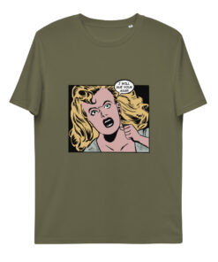 unisex organic cotton t shirt khaki front 65f45cf02e759