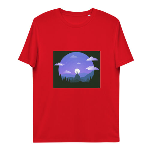 Look Out Tower - Unisex organic cotton t-shirt - Image 7