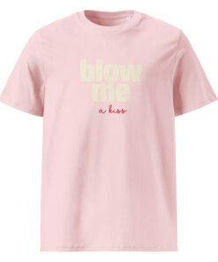 unisex organic cotton t shirt cotton pink front 66131951229a5