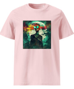 unisex organic cotton t shirt cotton pink front 6617c5652e878