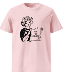 unisex organic cotton t shirt cotton pink front 6627eb70abb74