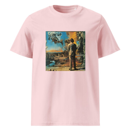 unisex organic cotton t shirt cotton pink front 662d59d42db50