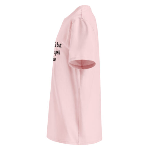 unisex organic cotton t shirt cotton pink left 6627e496d9d94