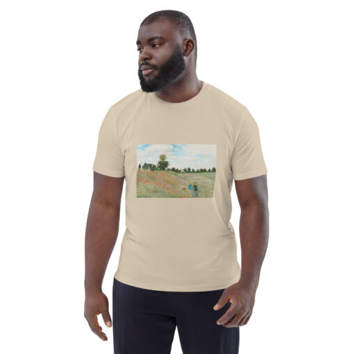 unisex organic cotton t shirt desert dust front 66292f7c463ac