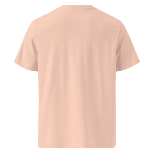 unisex organic cotton t shirt fraiche peche back 662d59d429009