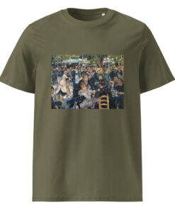 unisex organic cotton t shirt khaki front 6627dea99e1c3