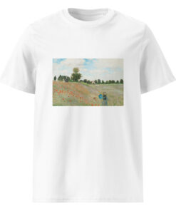unisex organic cotton t shirt white front 66292f7cba256