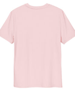 unisex organic cotton t shirt cotton pink back 667968dd7b556