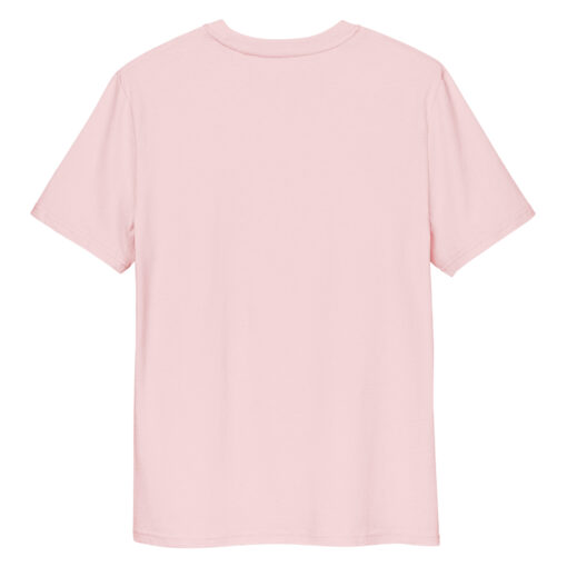 unisex organic cotton t shirt cotton pink back 667968dd7b556