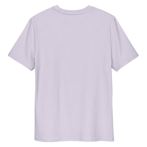 unisex organic cotton t shirt lavender back 667968dd8dba9