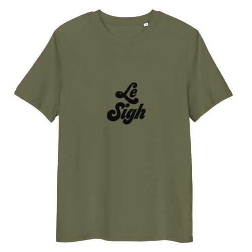 unisex organic cotton t shirt khaki front 66a7b9d9c0451