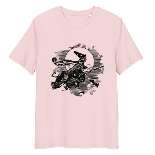 unisex organic cotton t shirt cotton pink front 671e3ed3d39e5